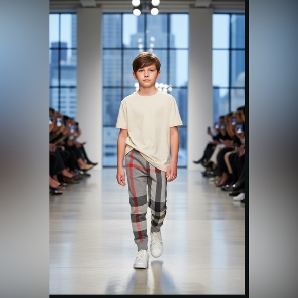 Burberry Other - NWT -Burberry Gerard Check Wool Jogging Pant